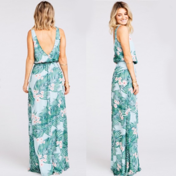 Show Me Your MuMu Dresses & Skirts - NWT KENDALL MAXI DRESS ~ HANALEI DREAM XL